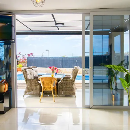 3br With Heated Pool, Outdoor Kitchen & Gas Bbq, Aircon, Stunning Views By Aqua Vista Tenerife אדחה