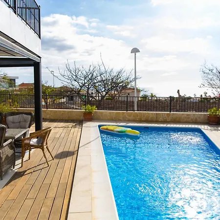 3br With Heated Pool, Outdoor Kitchen & Gas Bbq, Aircon, Stunning Views By Aqua Vista Tenerife