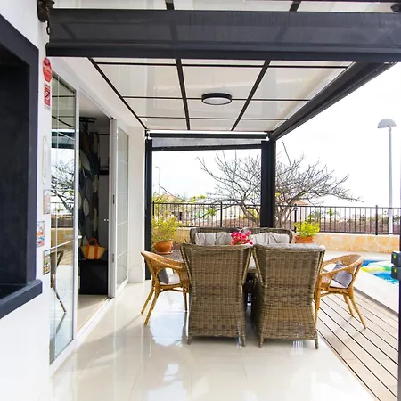 וילה 3br With Heated Pool, Outdoor Kitchen & Gas Bbq, Aircon, Stunning Views By Aqua Vista Tenerife *