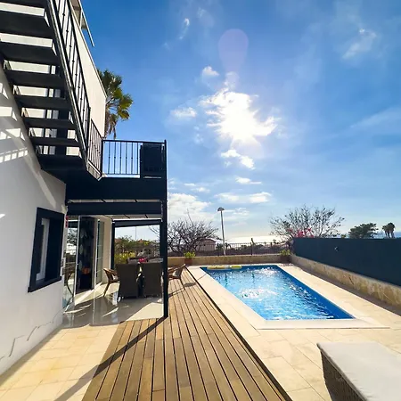 וילה 3br With Heated Pool, Outdoor Kitchen & Gas Bbq, Aircon, Stunning Views By Aqua Vista Tenerife אדחה