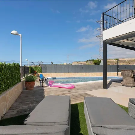 3br With Heated Pool, Outdoor Kitchen & Gas Bbq, Aircon, Stunning Views By Aqua Vista Tenerife וילה אדחה
