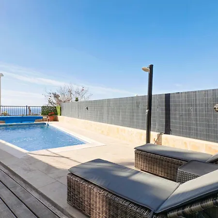 3br With Heated Pool, Outdoor Kitchen & Gas Bbq, Aircon, Stunning Views By Aqua Vista Tenerife *