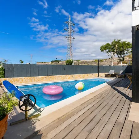 3br With Heated Pool, Outdoor Kitchen & Gas Bbq, Aircon, Stunning Views By Aqua Vista Tenerife וילה