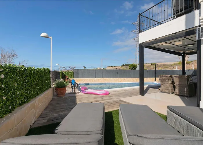 Callao Salvaje 3br With Heated Pool Outdoor Kitchen & Gas Bbq Stunning Views Βίλα Costa Adeje (Tenerife)